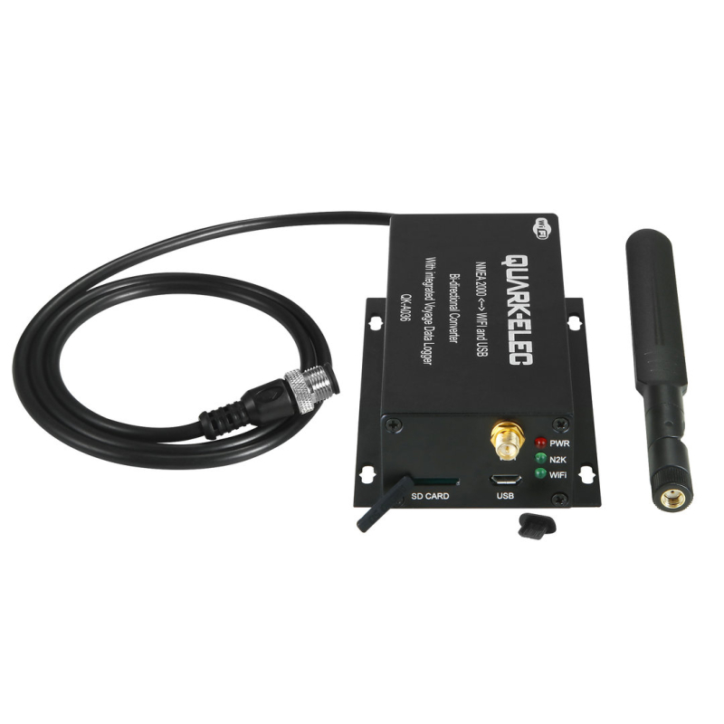 Quark-Elec A036 NMEA2000 Wifi/USB converter bi-dir met Vaartuig Data Recorder