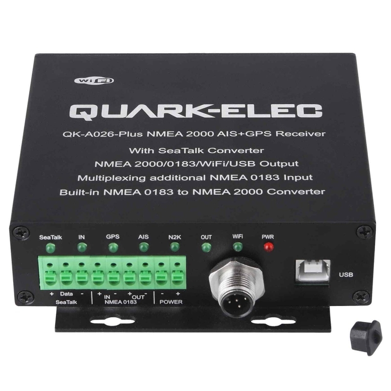 Quark-Elec A26-Plus NMEA(2000) AIS-GPS Multiplexer met N2K converter + WiFi