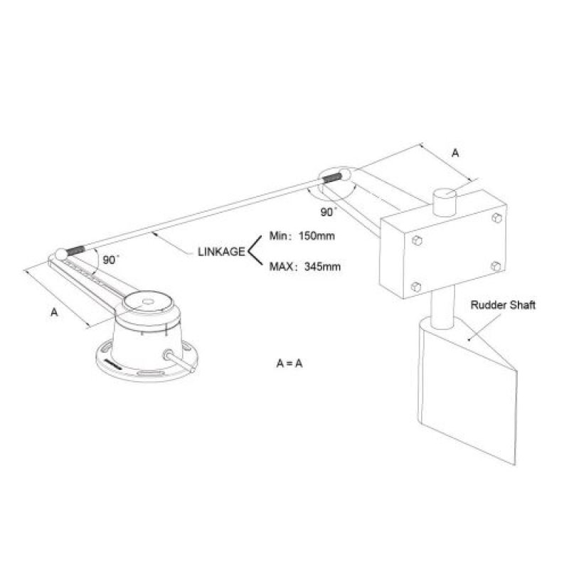 Quark-Elec AS09 NMEA 2000 Roerstandmeter - Afbeelding 3