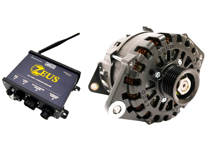 High output alternators