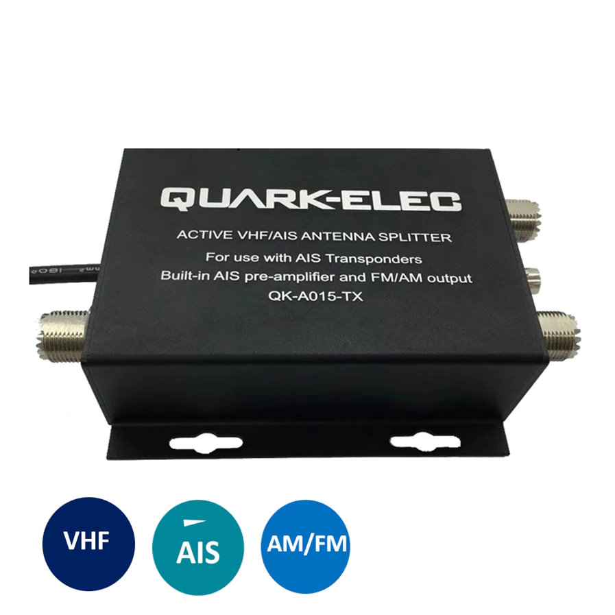 Quark-Elec A015-TX Répartiteur VHF actif (pour transpondeurs AIS)