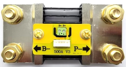 Quark-Elec A016 Contrôleur de batterie avec shunt de 500 Ampères + sortie NMEA