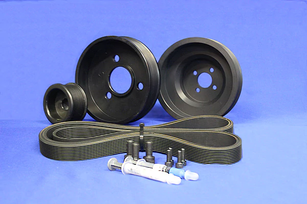 Vetus, Nanni en Westerbeke Pulley kit met serpentine belt