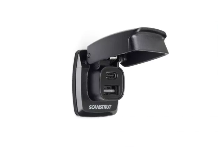 Scanstrut Flip Pro snellader (USB-A en C, 12/24v)