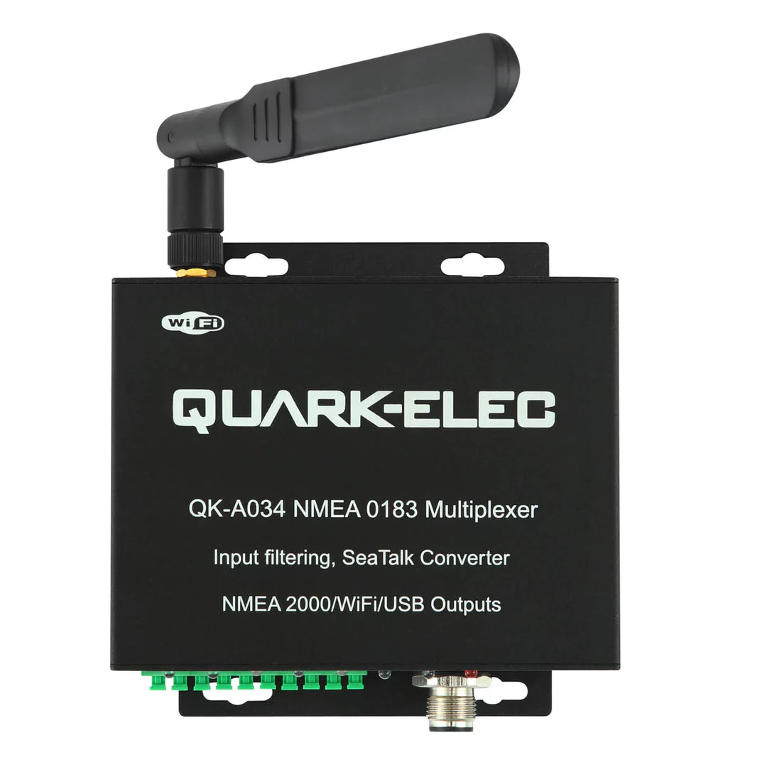 Quark-Elec A034-B Bi-Dir WiFi Multiplexer with SeaTalk + N2K +NMEA0183 output