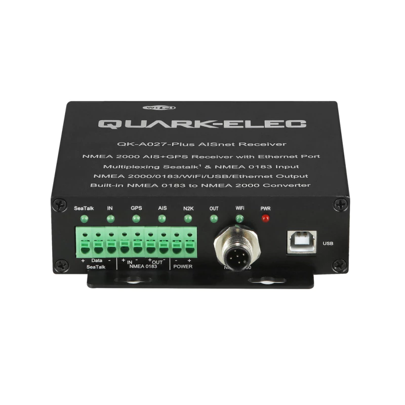 Quark-Elec A27-Plus NMEA(2000) AIS-GPS multiplexer met N2K converter + WiFi + LAN