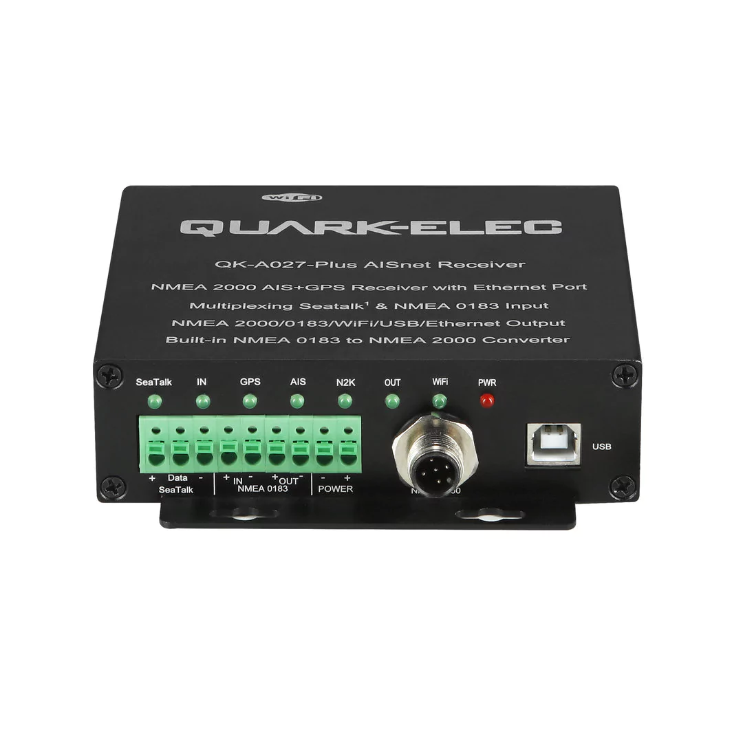 Quark-Elec A27-Plus NMEA(2000) AIS-GPS Multiplexer mit N2K Konverter + WiFi + LAN