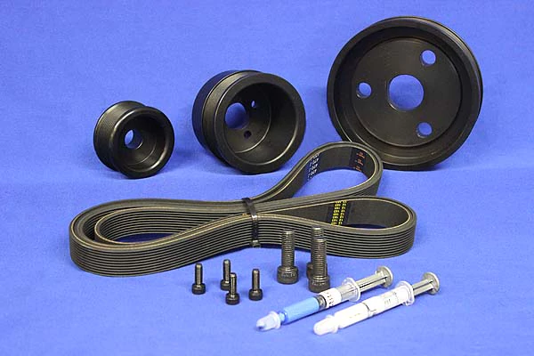 Volvo Penta Pulley kit met serpentine belt