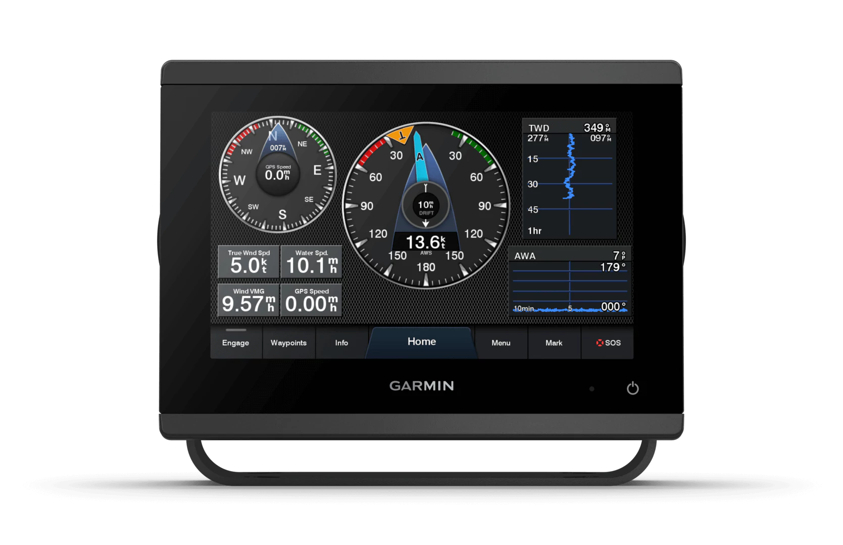 Garmin GPSMAP 723XSV + GMR 18 HD Radar