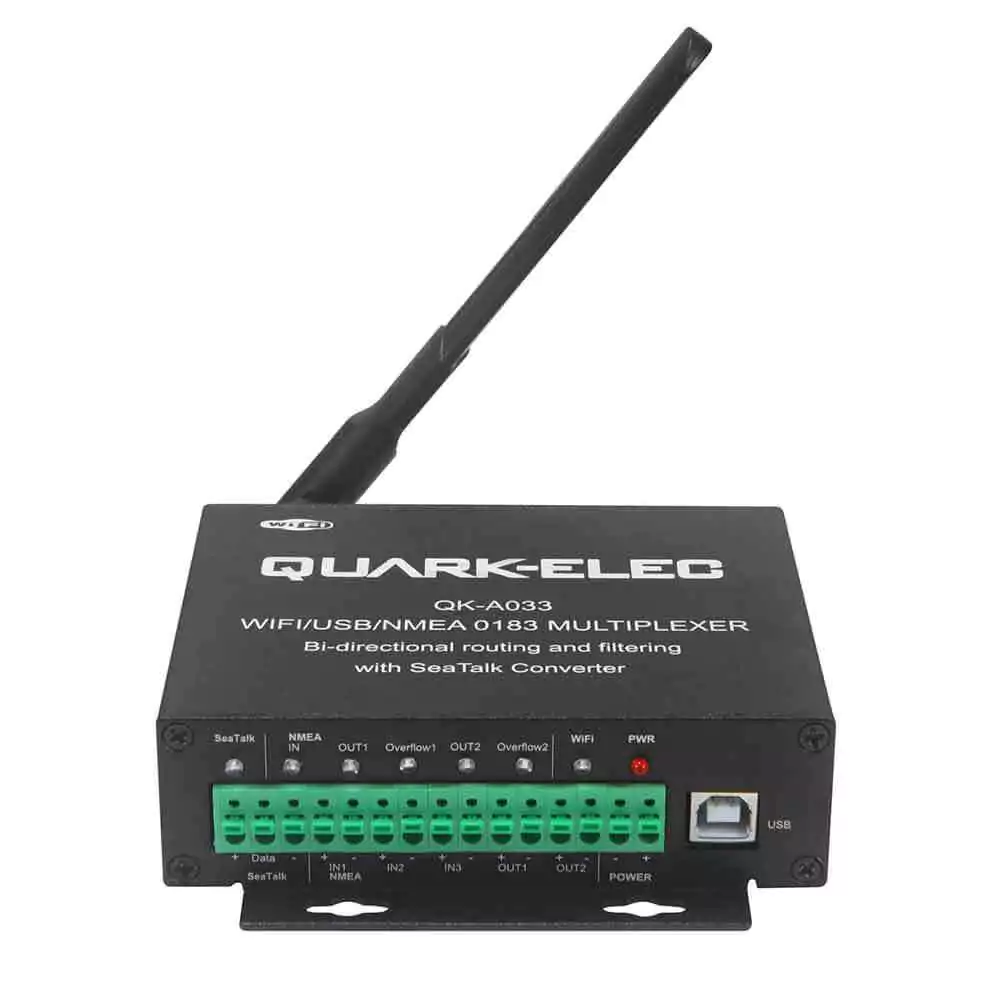 Quark-Elec A033 Bi-Dir con Multiplexer WiFi + SeaTalk