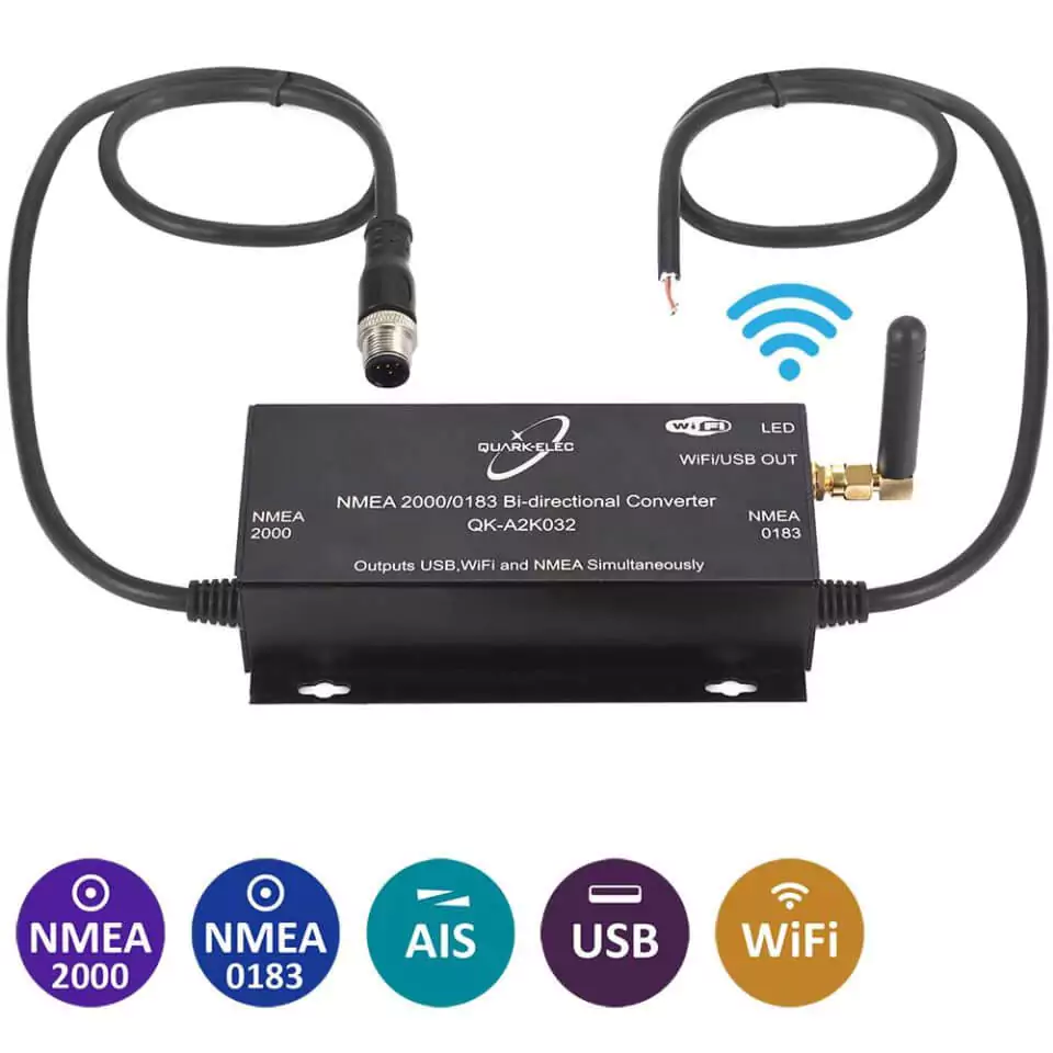 Waterkaarten App Deal: A032 NMEA 2000/0183 module WiFi