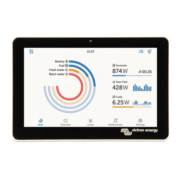 Victron Cerbo GX Touch 50 flush