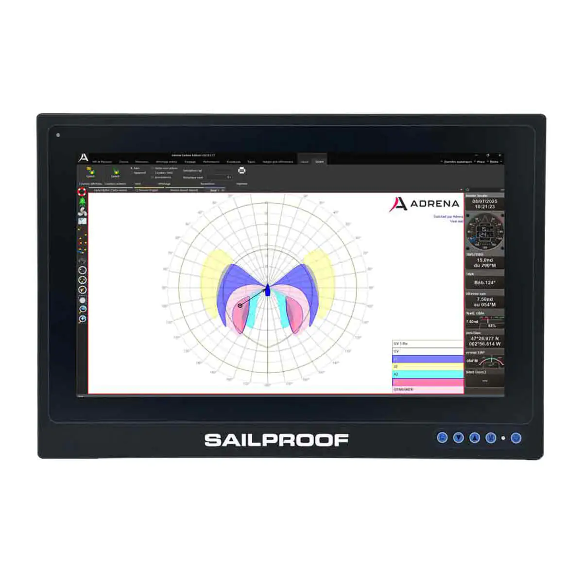Sailproof STS15 Wasserdichter 15″-Touchscreen