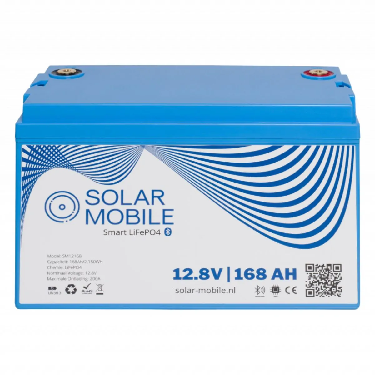 Solar Mobile Lithium Battery 12.8v 168Ah